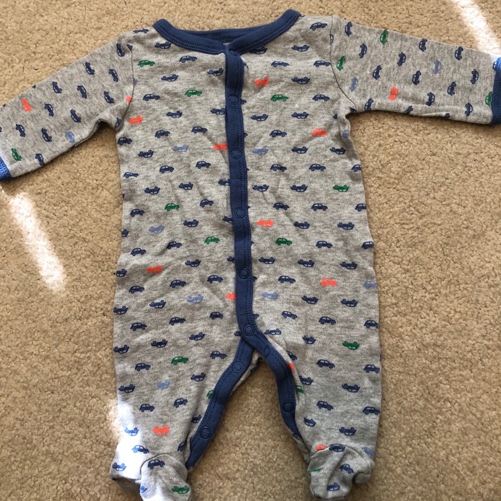Long sleeve car footies